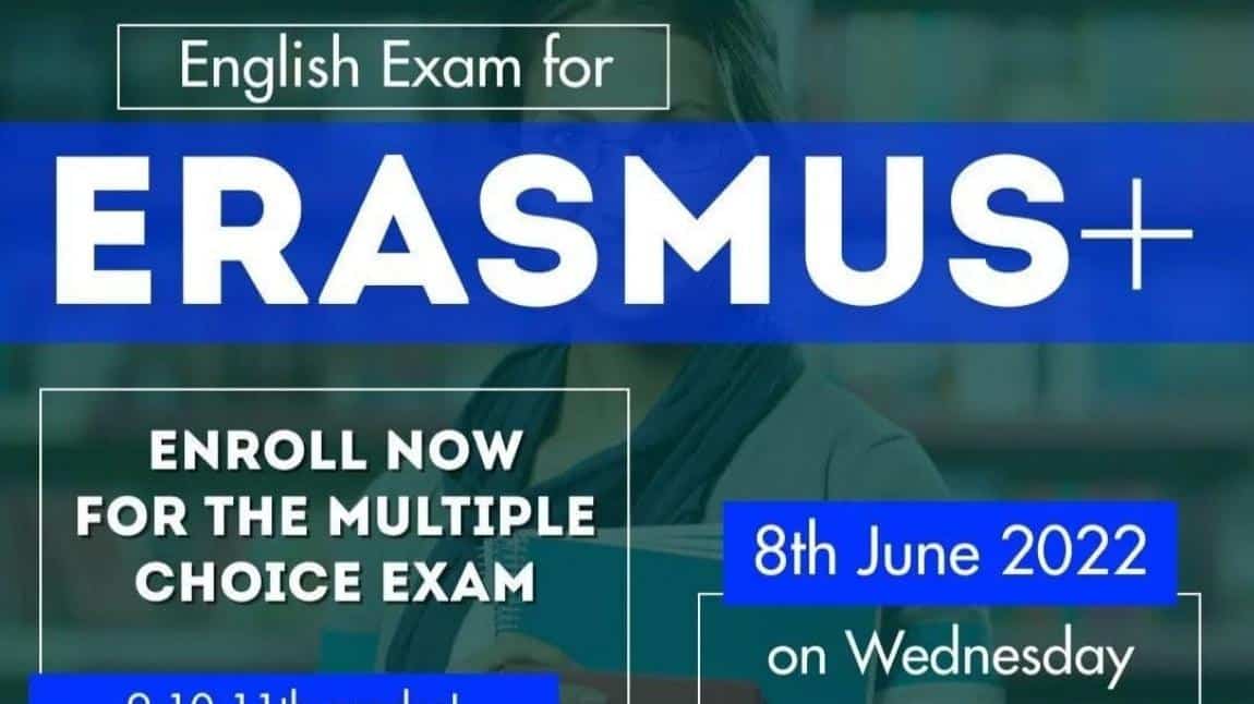 ERASMUS+ English Exam for